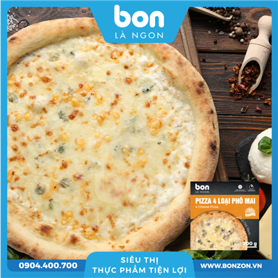 PIZZA 4 LOẠI PHÔ MAI (200G)