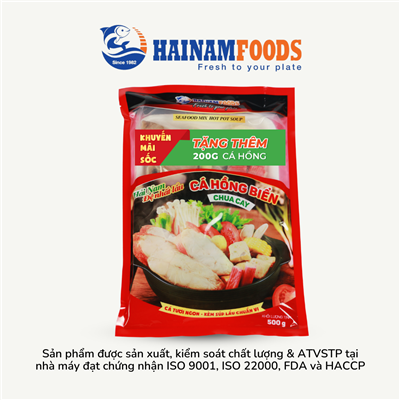 LẨU CÁ HỒNG BIỂN CHUA CAY