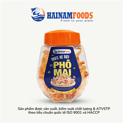 MỰC XÉ SỢI VỊ PHÔ MAI