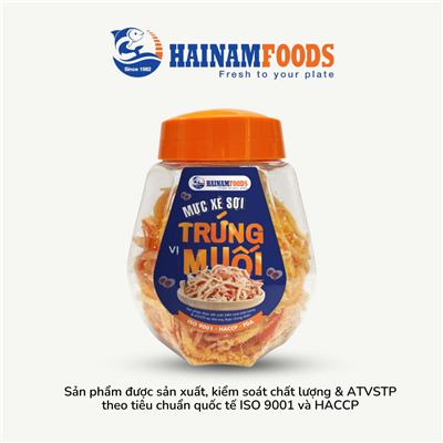 MỰC XÉ SỢI VỊ TRỨNG MUỐI