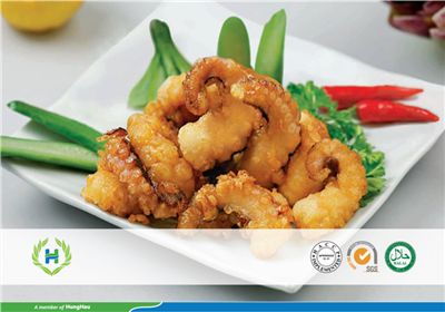 Bạch tuộc tẩm bột