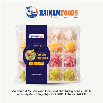 HÁ CẢO TÔM 4 MÙA