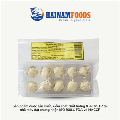 TÔM VIÊN PHÔ MAI TẨM BỘT XÙ