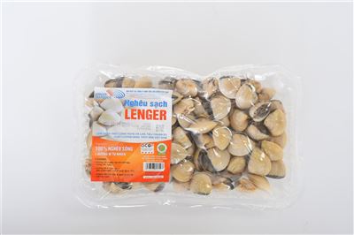NGHÊU TRẮNG SẠCH LENGER 0.6 KG