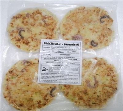 Bánh Okonomiyaki 100g Bánh xèo Nhật Bản