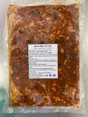 Sụn bạch tuộc sauce cay