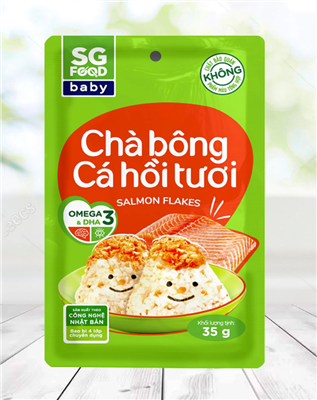 Chà bông cá hồi tươi 35g