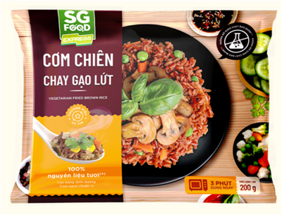 Cơm Chiên Chay Gạo Lứt