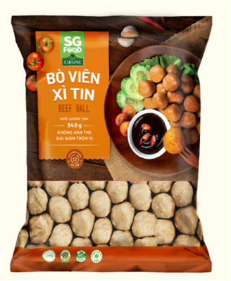 Bò viên xì tin 340g