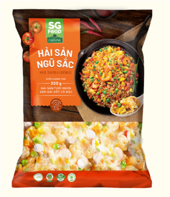 Hải sản ngũ sắc 300g