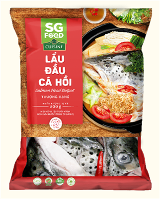 Lẩu đầu cá hồi 500g