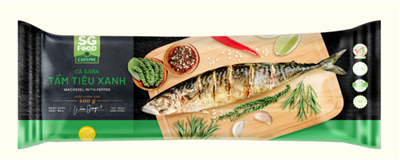 Cá saba Tiêu xanh 500-600g