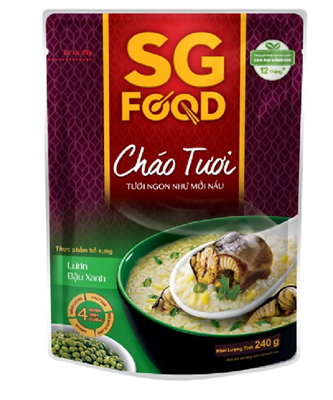 Cháo tươi lươn đậu xanh 240g