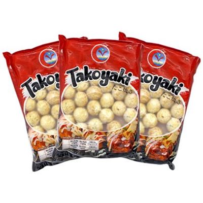 Bánh Takoyaki 30g bánh nhân bạch tuộc ( Bạch tuộc 2.4g )