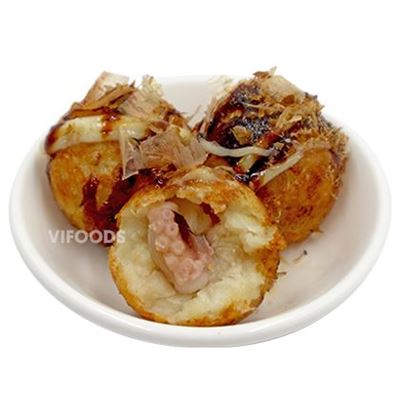 Bánh Takoyaki 20g bánh nhân bạch tuộc ( Bạch tuộc 1.4g)